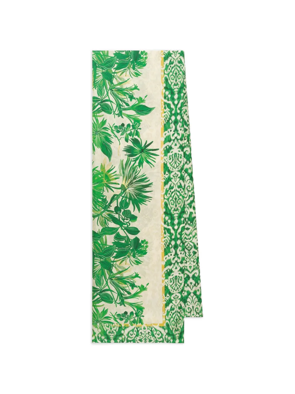 MALIPARMI floral print scarf - Verde