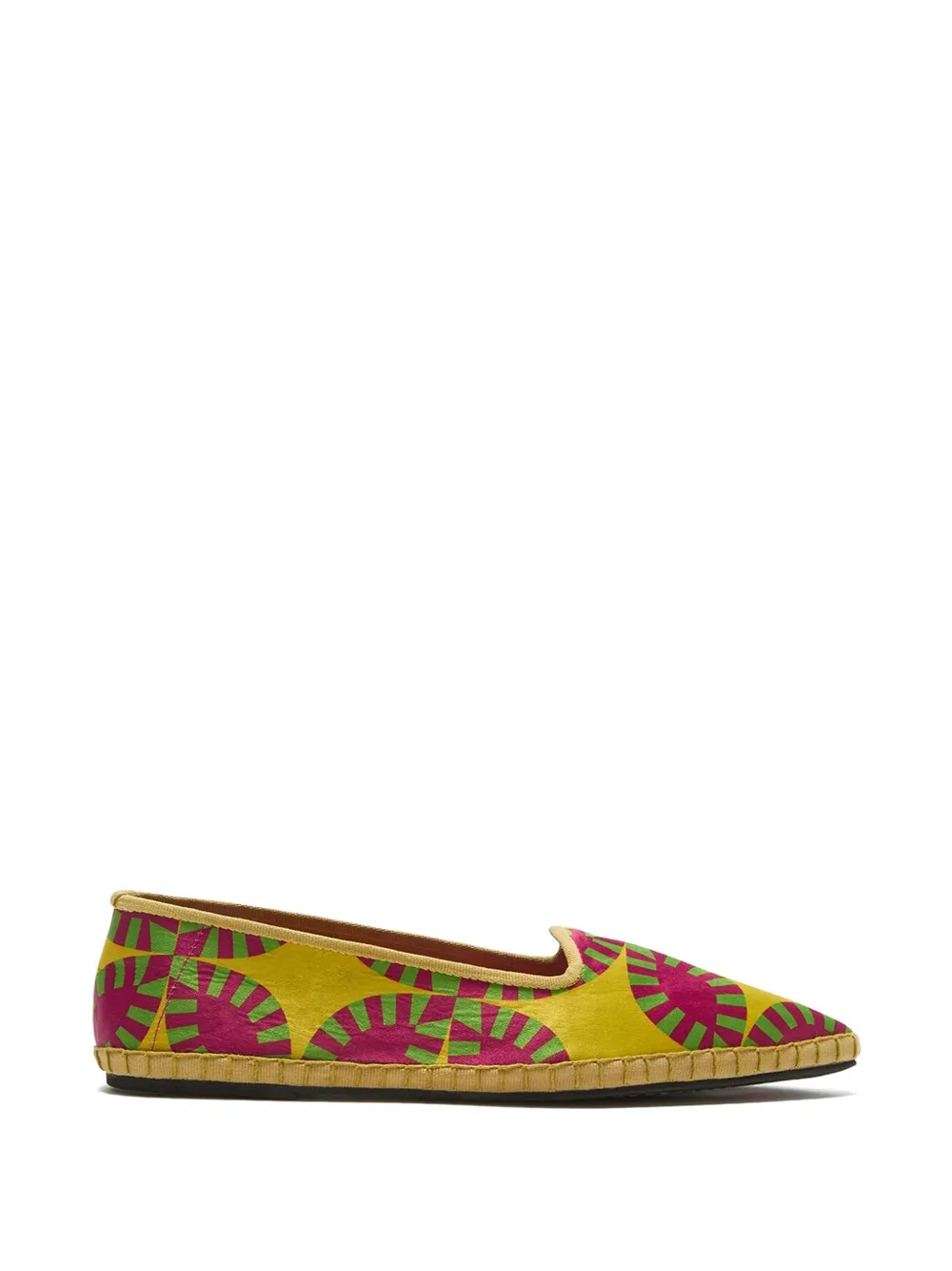 MALIPARMI floral-print espadrilles - Giallo