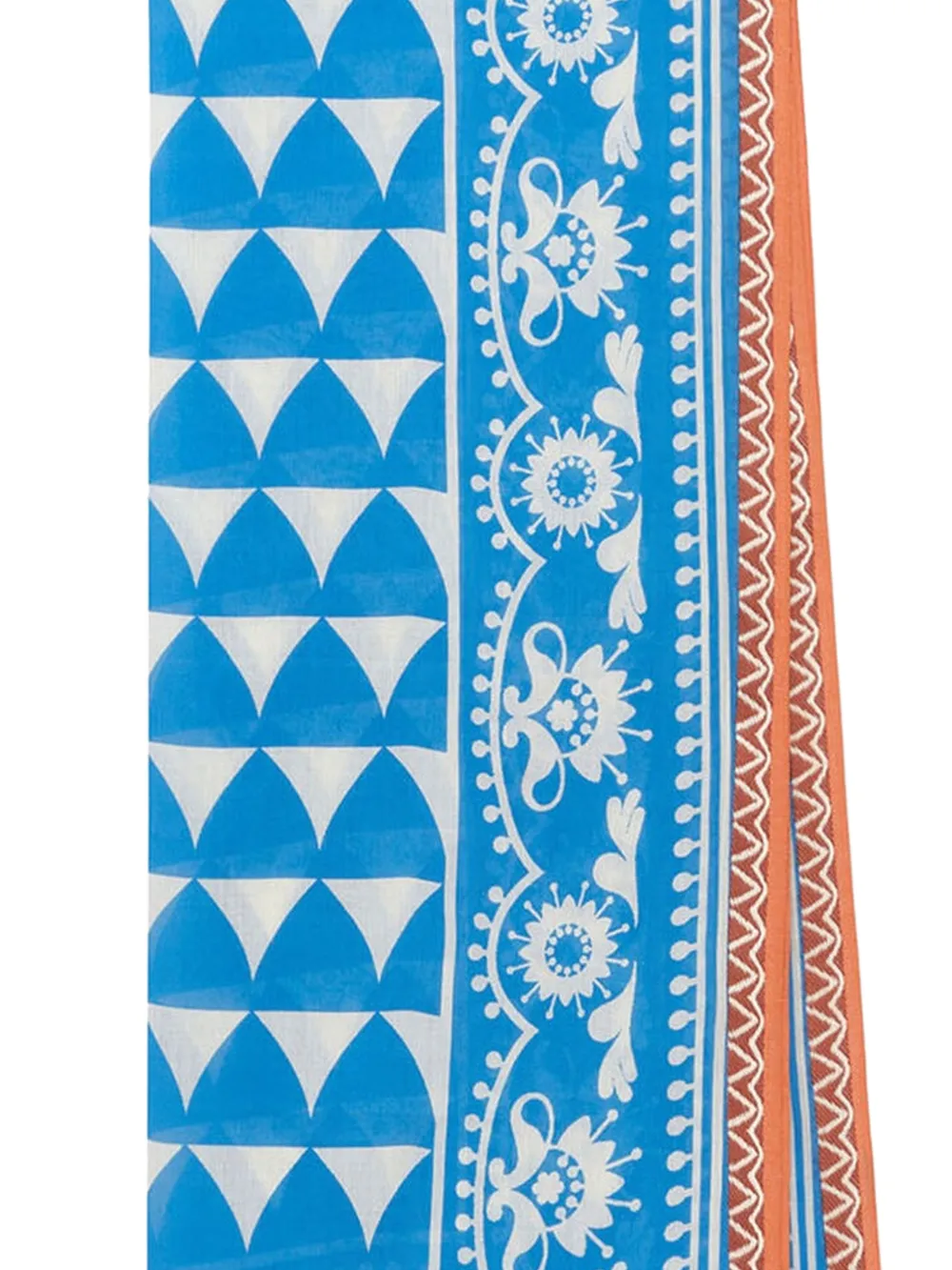  Maliparmi Geometric Printed Scarf - Blue 
