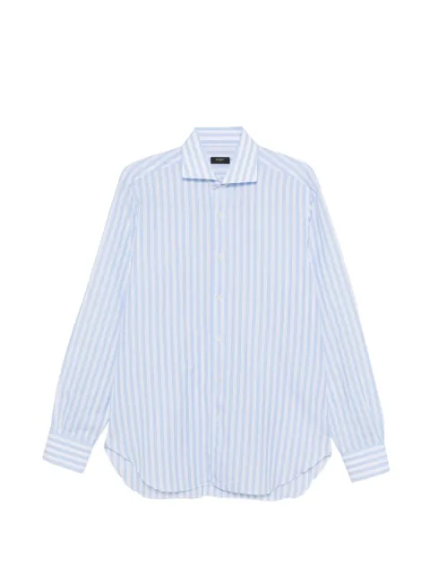 Barba striped long-sleeve shirt