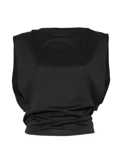 Jacquemus Marcel open-back blouse