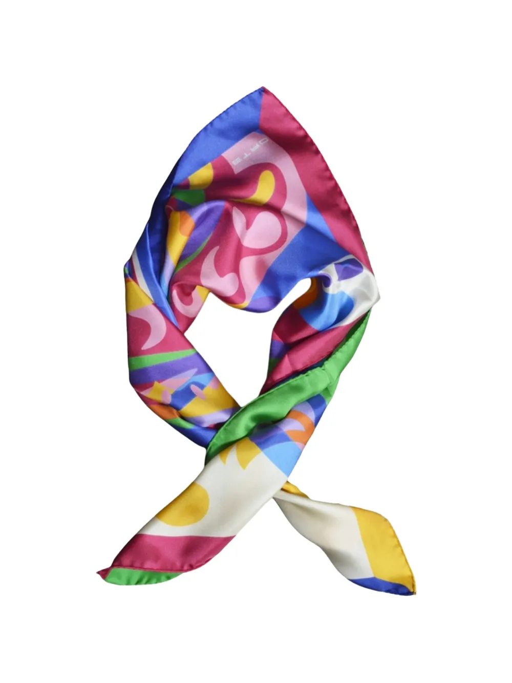 ETRO abstract-print scarf - Toni neutri