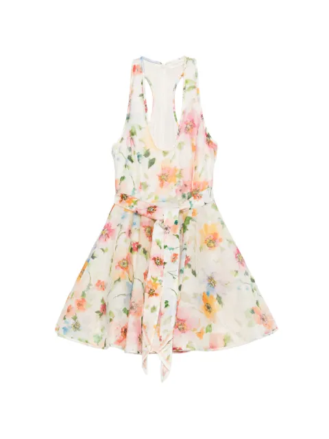 ZIMMERMANN Alchemy floral-print mini dress
