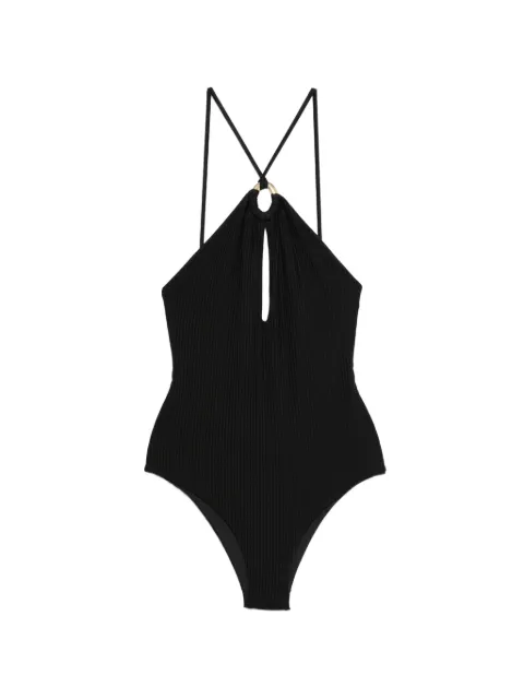 Fisico ring-detail swimsuit