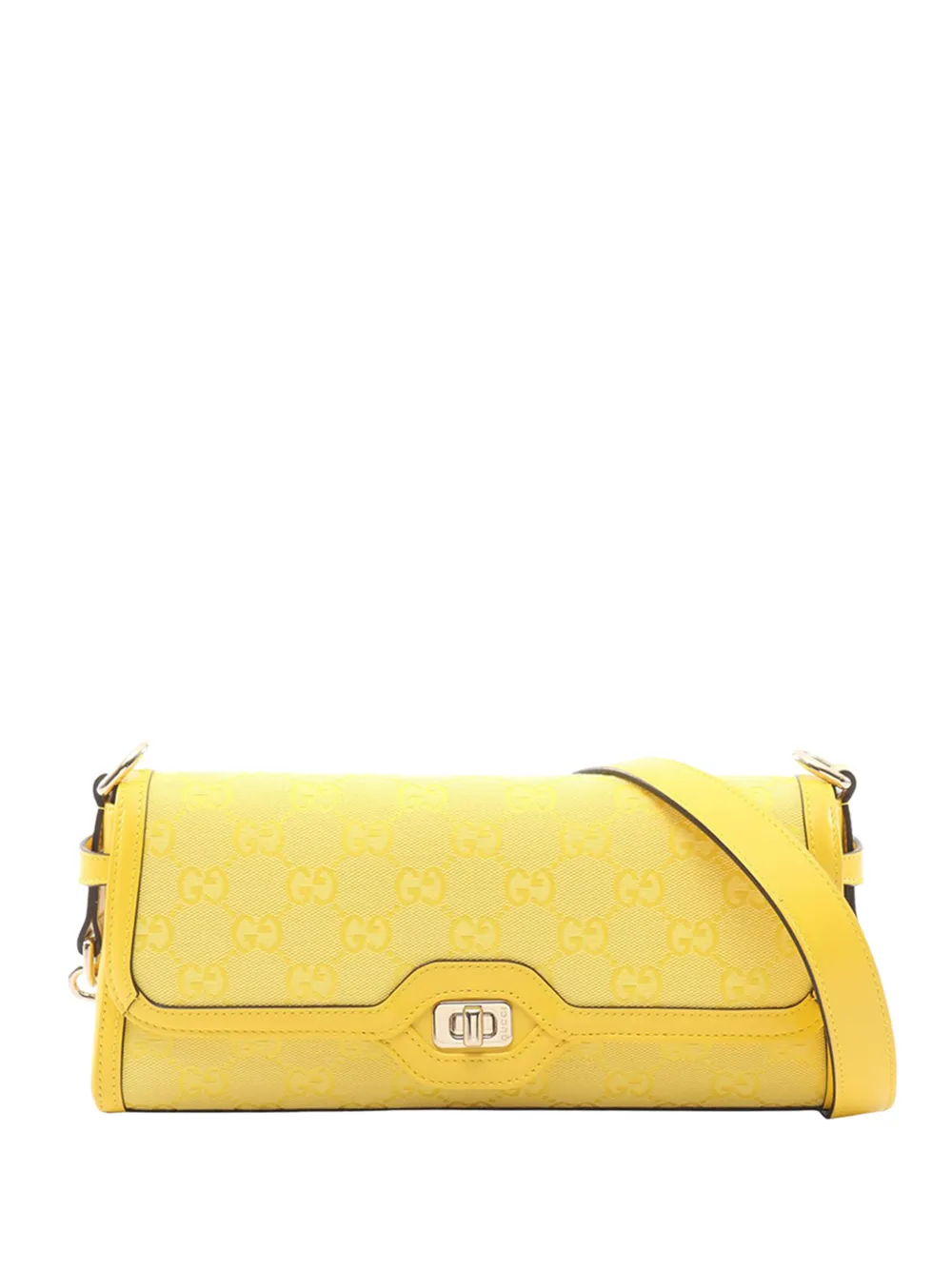 Gucci Pre-Owned 2016-2026 Small GG Canvas Luce shoulder bag - Gelb