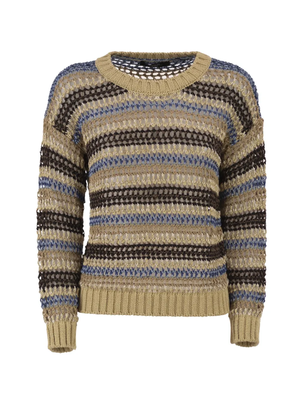 Weekend Max Mara mesh-knit jumper - Nude