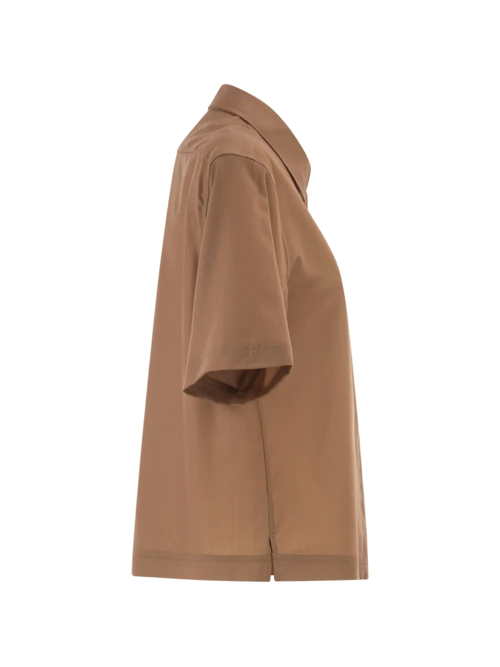  Herno Camicia Con Maniche Corte - Marrone 