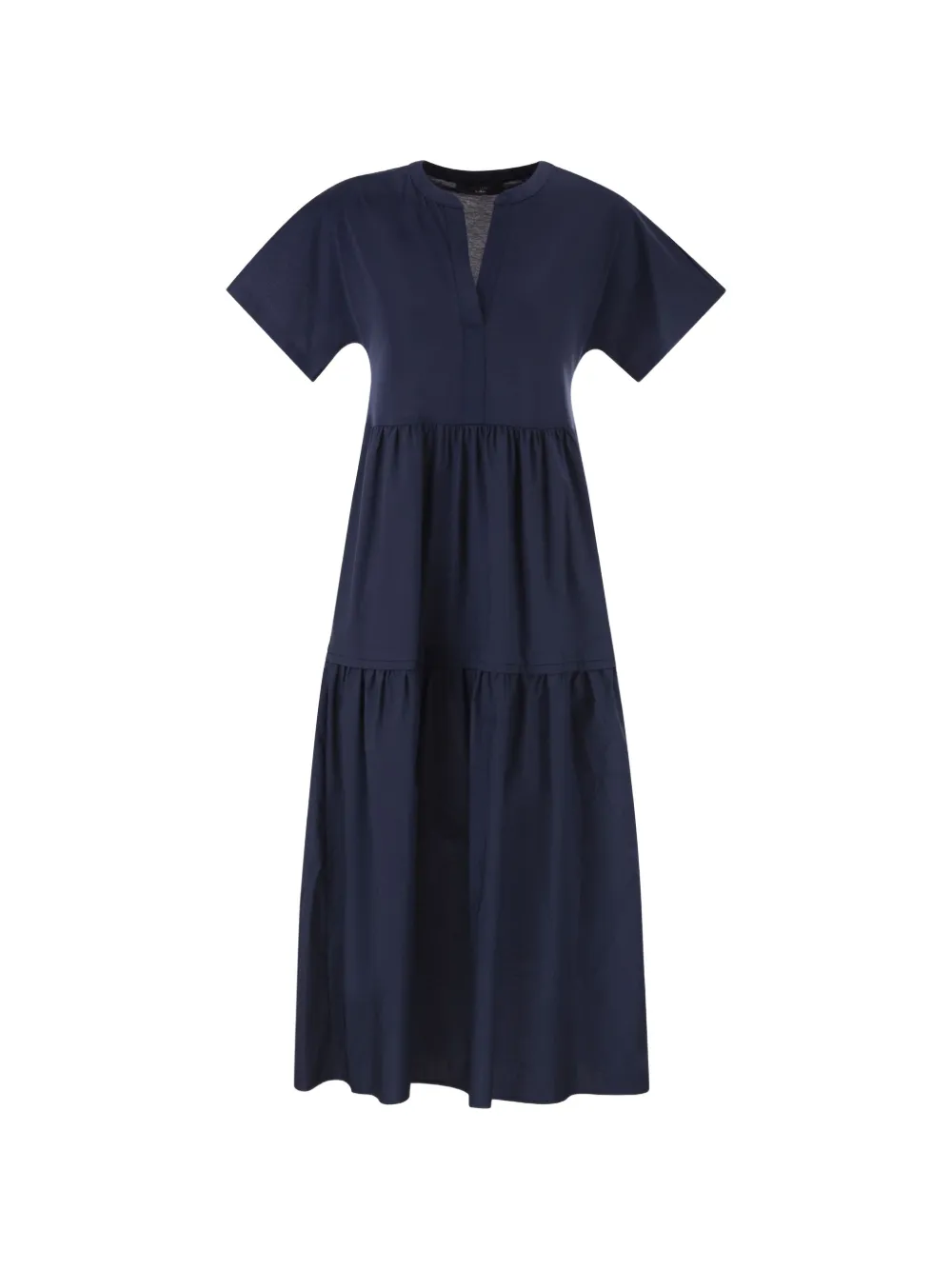 Weekend Max Mara ruffled jersey dress - Blu