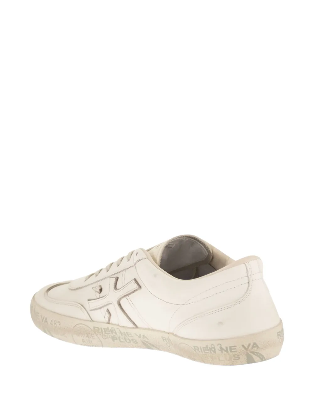 Premiata David 8091 sneakers met logodetail Beige