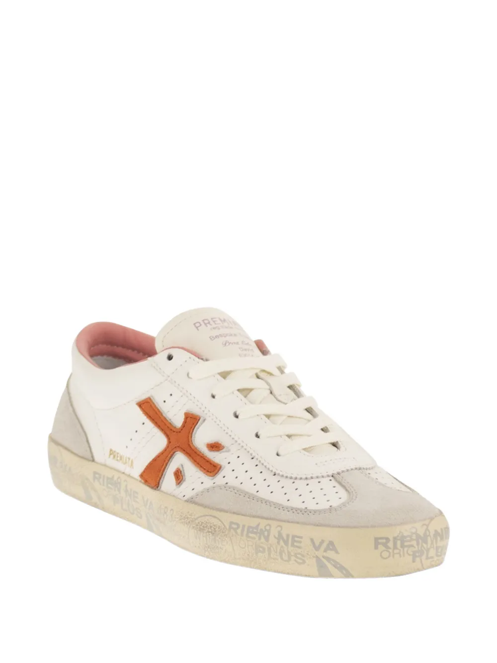 Premiata Davidd leather sneakers Beige