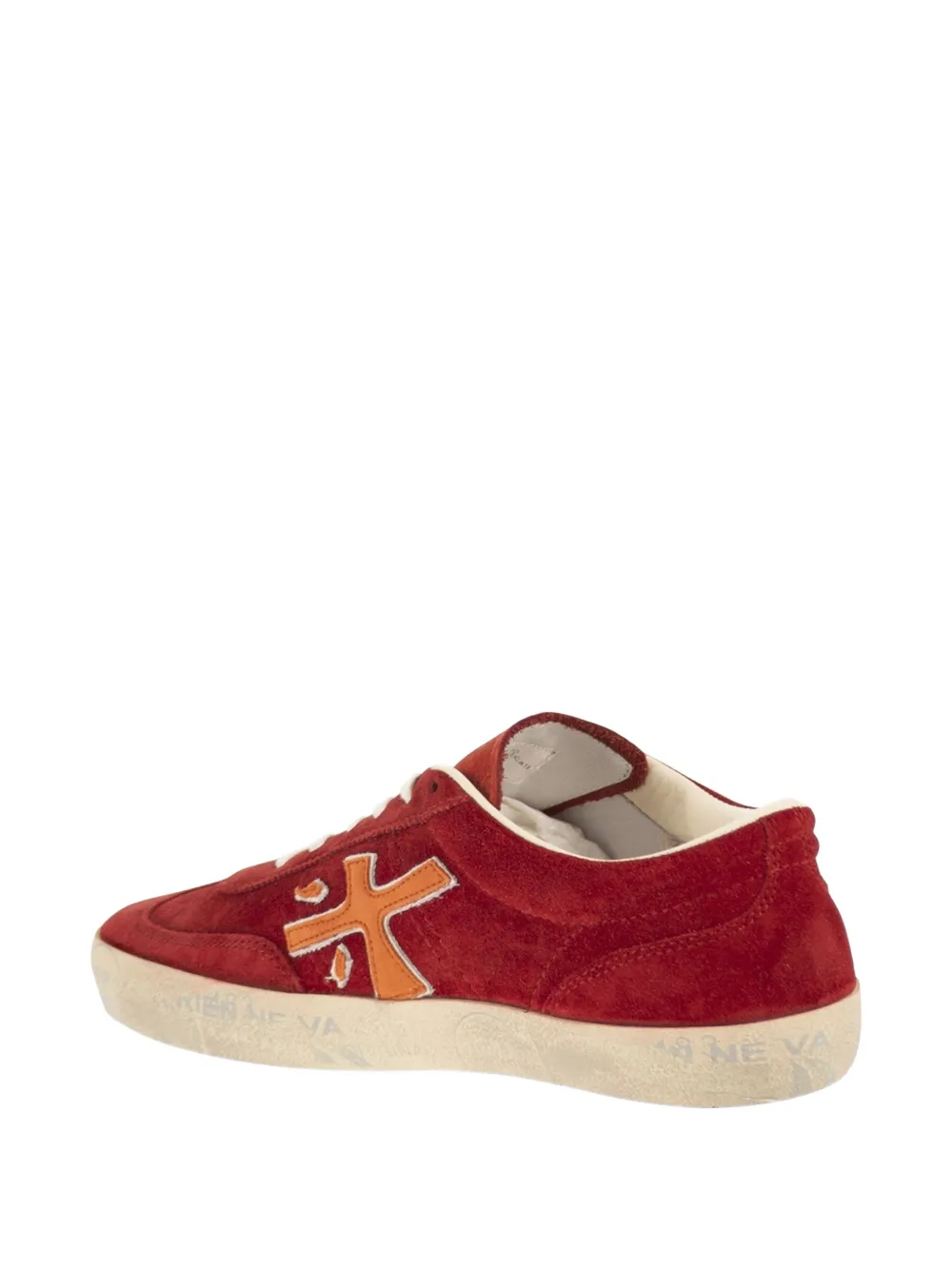 Premiata Sneakers met logo Rood