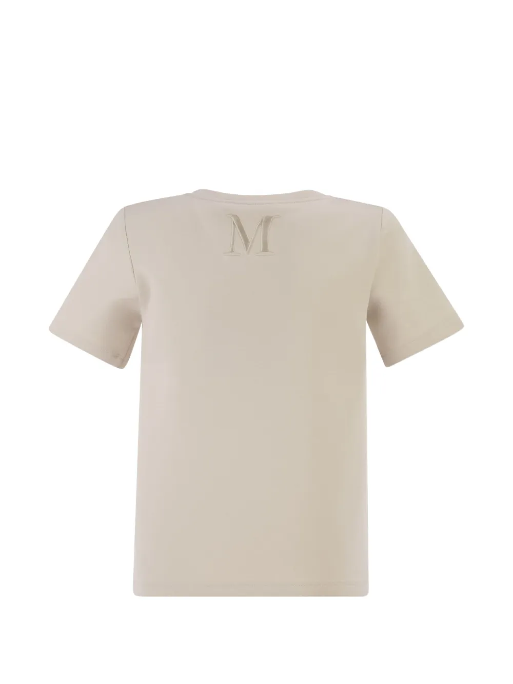  's Max Mara Nancy Logo-embroidered T-shirt - Neutrals 