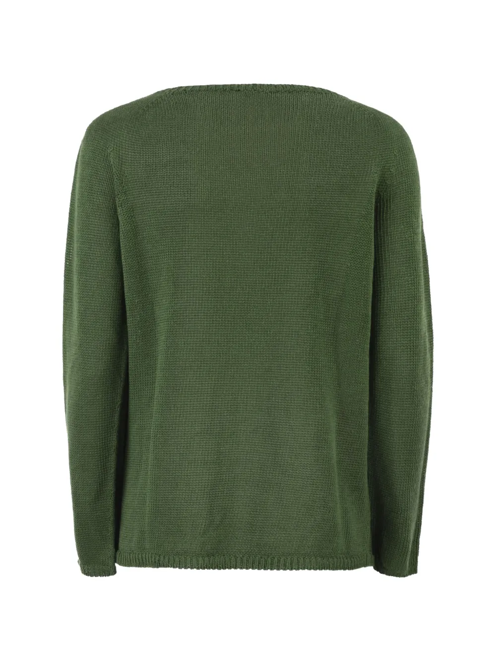  's Max Mara Wide-neck Linen Jumper - Green 