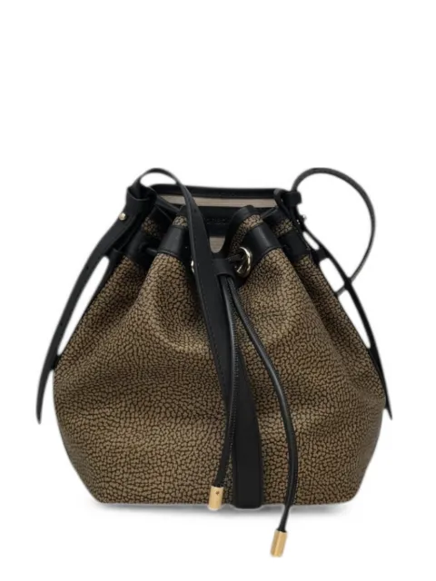 Borbonese Mini Flight Beuteltasche mit Kordelzug