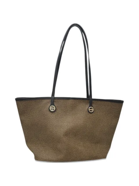 Borbonese large Flight canvas-print tote bag