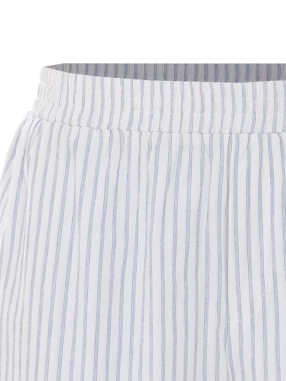  Ele Striped Shorts - White 