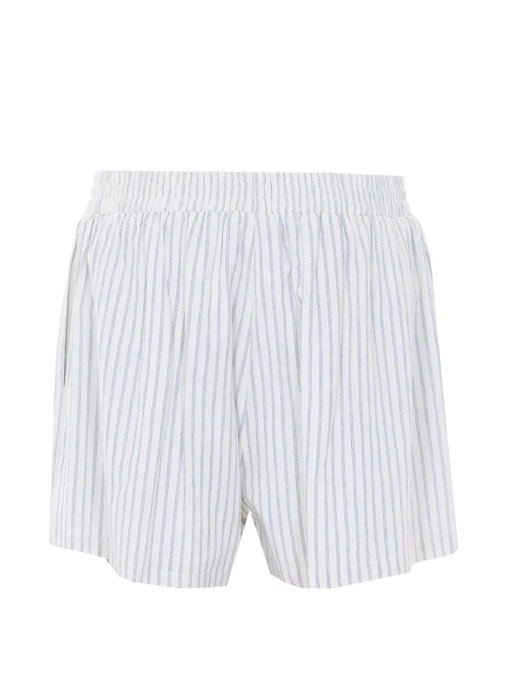  Ele Striped Shorts - White 