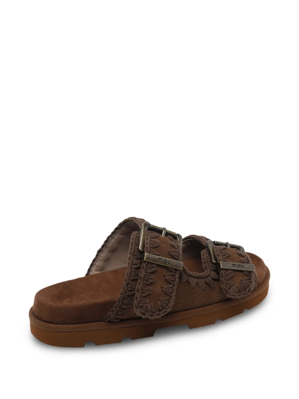  Mou Suede Sandals - Brown 