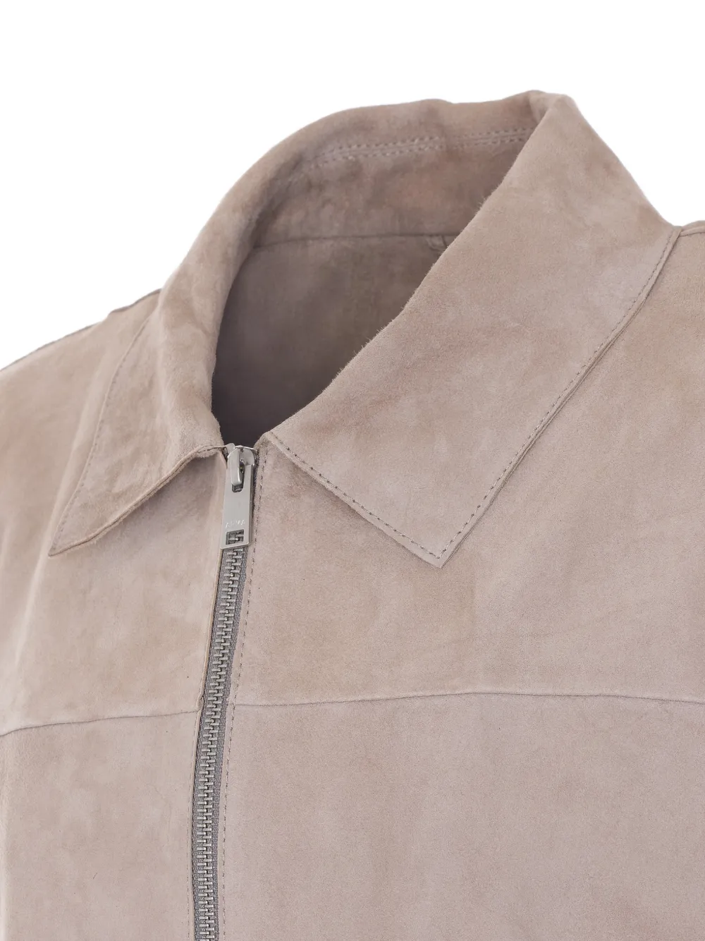  Arma Hardin Zip-up Bomber Jacket - Neutrals 