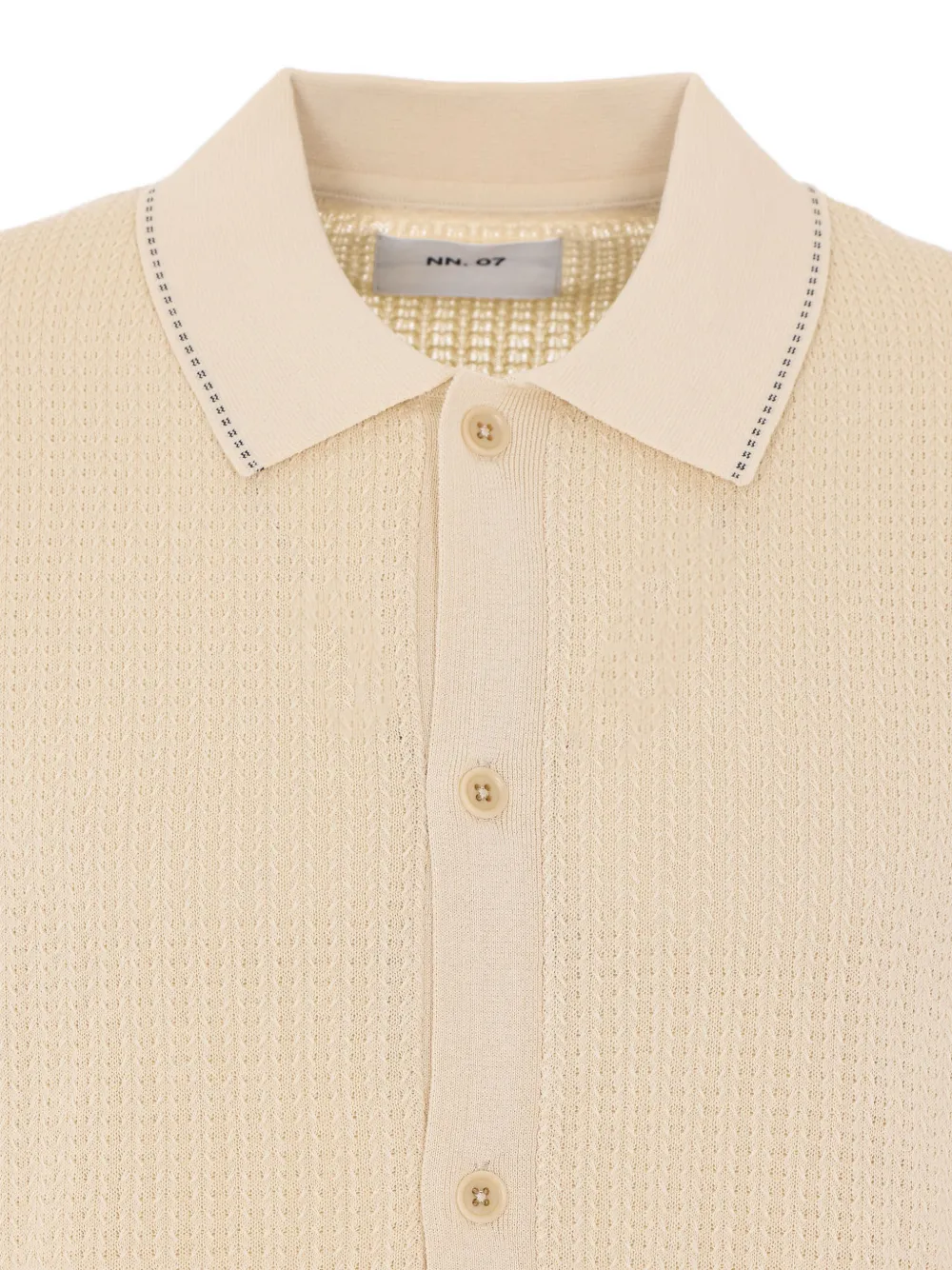 NN07 Katoenen overhemd Beige
