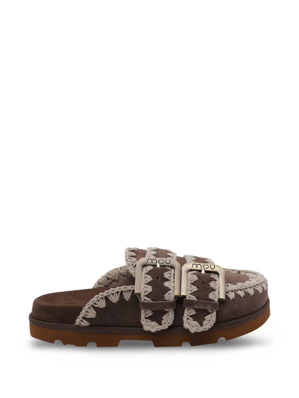 Mou Sabot sandalen Bruin