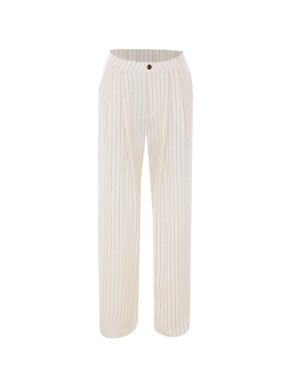 Ele striped flared trousers - Nude