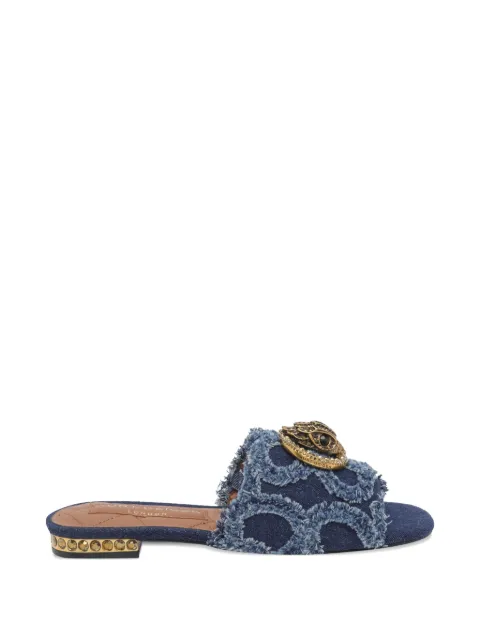Kurt Geiger London frontal logo sandals