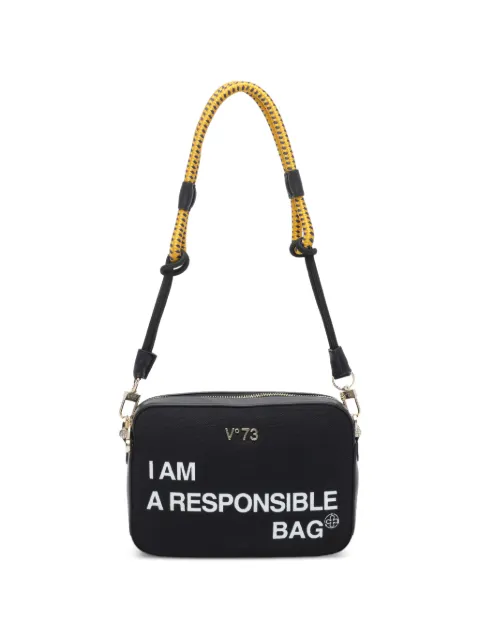 V°73 bolsa crossbody con logo