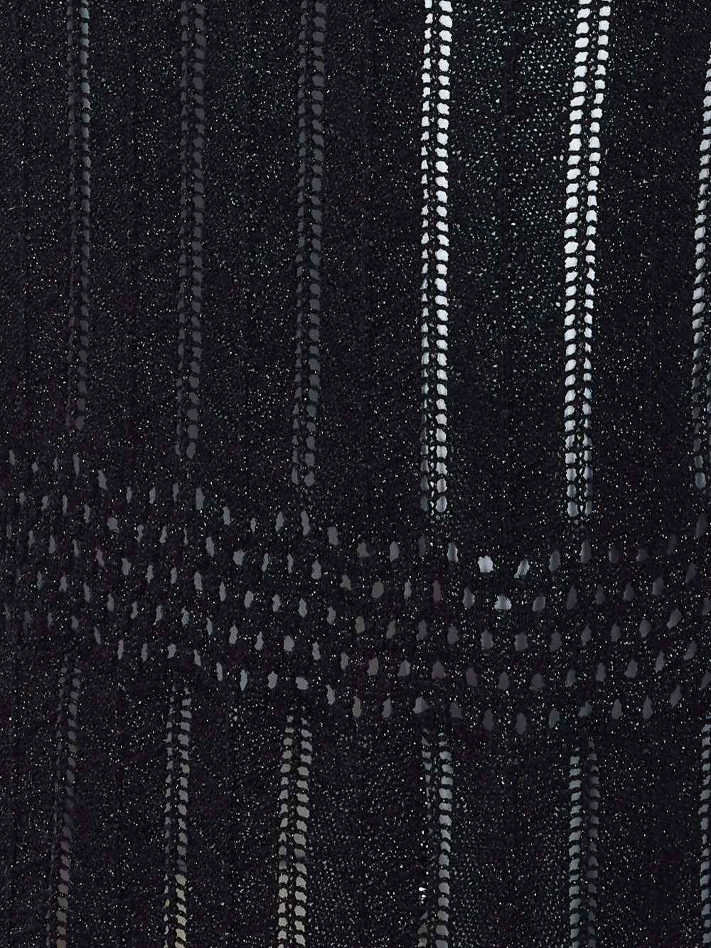 TWINSET Midi-jurk met V-hals Zwart
