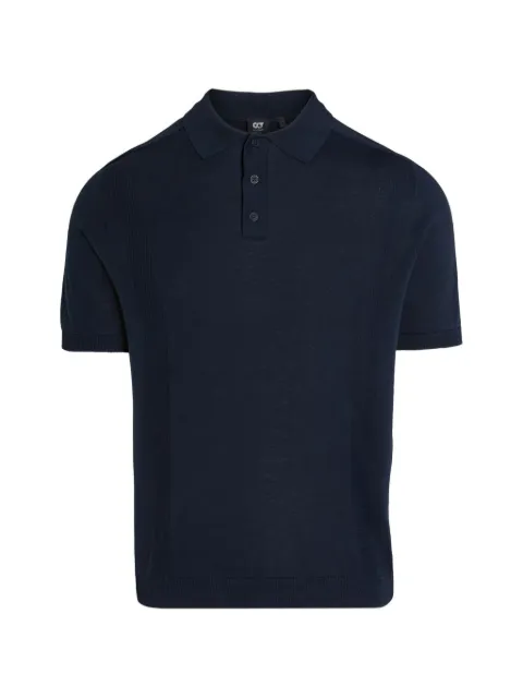 Alpha Tauri textured polo shirt
