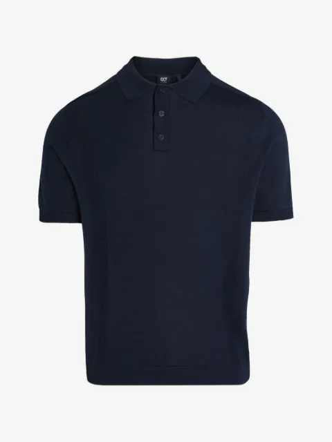 Alpha Tauri playera tipo polo texturizada