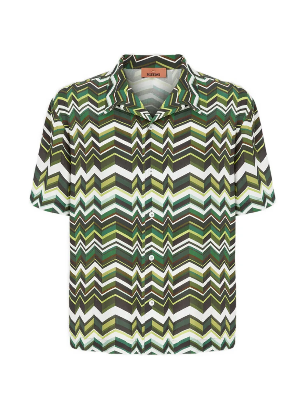 Missoni zigzag shirt - Green