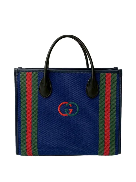 Gucci Pre-Owned 2000-2015 Canvas Interlocking G satchel