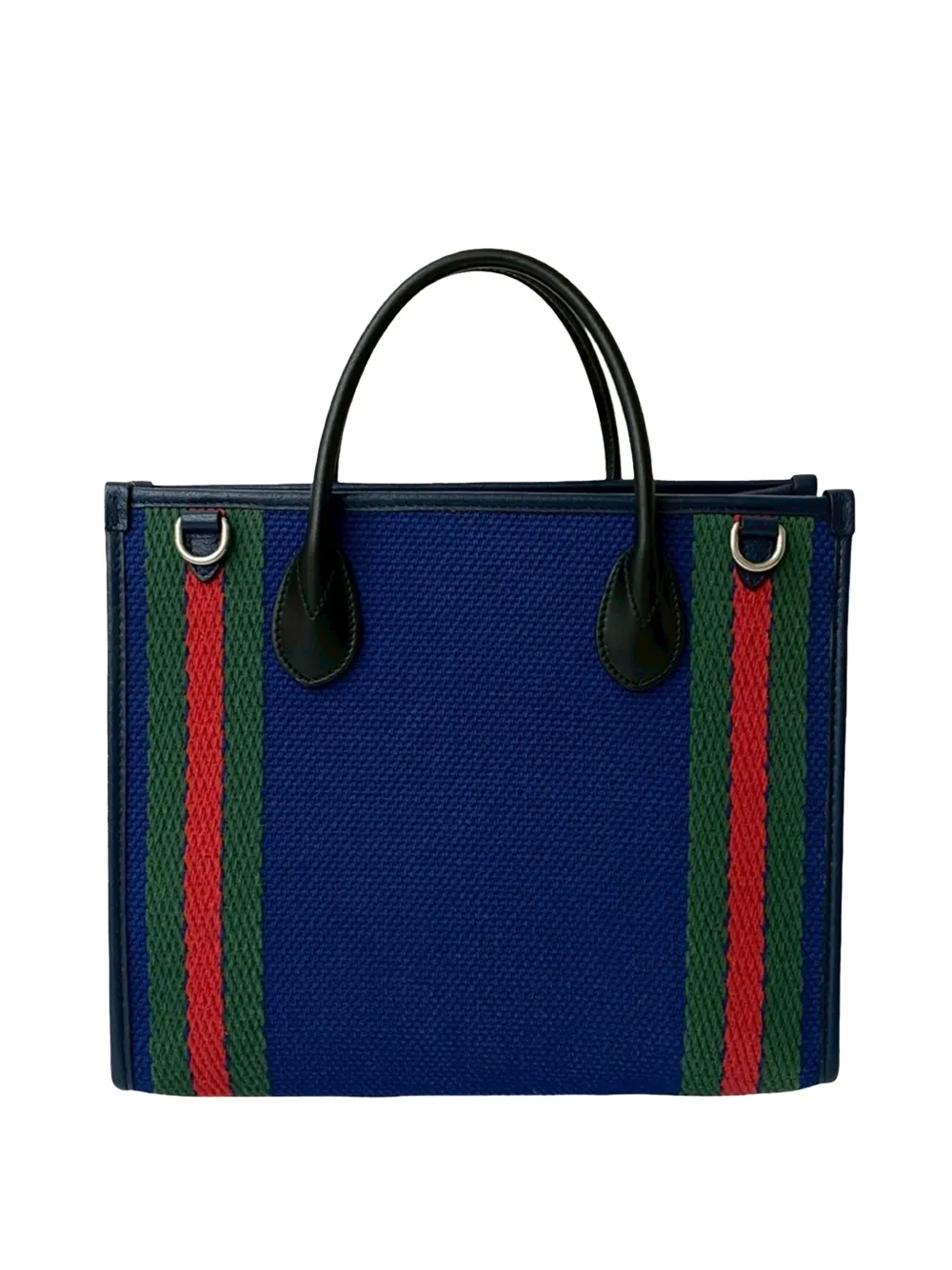  Gucci Pre-owned 2000-2015 Canvas Interlocking G Satchel - Blue 