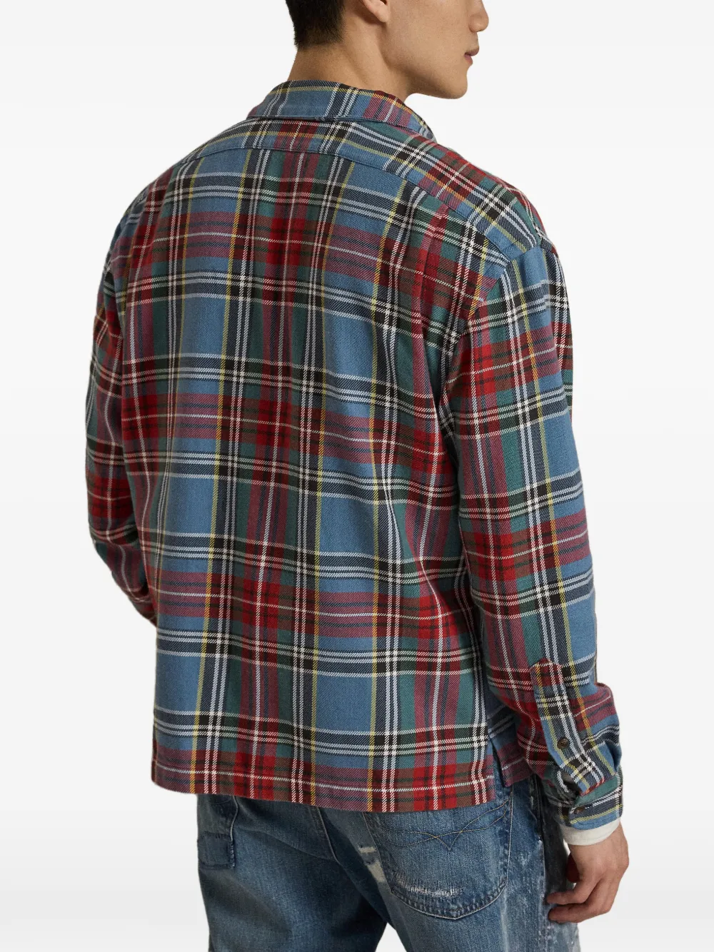 Polo Ralph Lauren Geruit overhemd Blauw