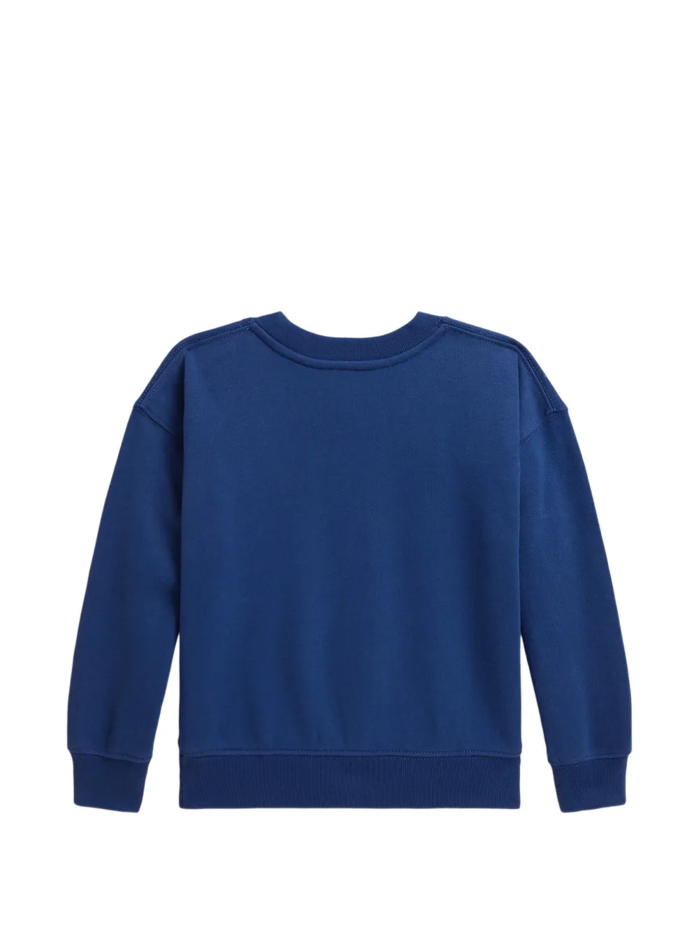 POLO RALPH LAUREN KIDS Sweater van katoenblend met geborduurd logo Blauw