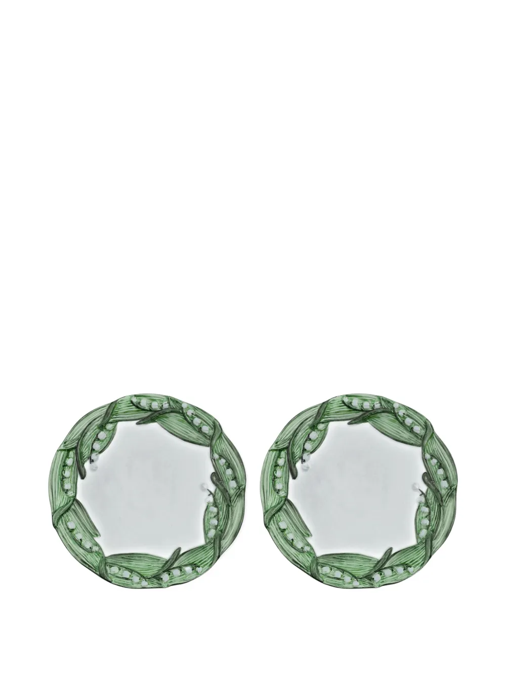 Les-Ottomans Lily Teller - Grün