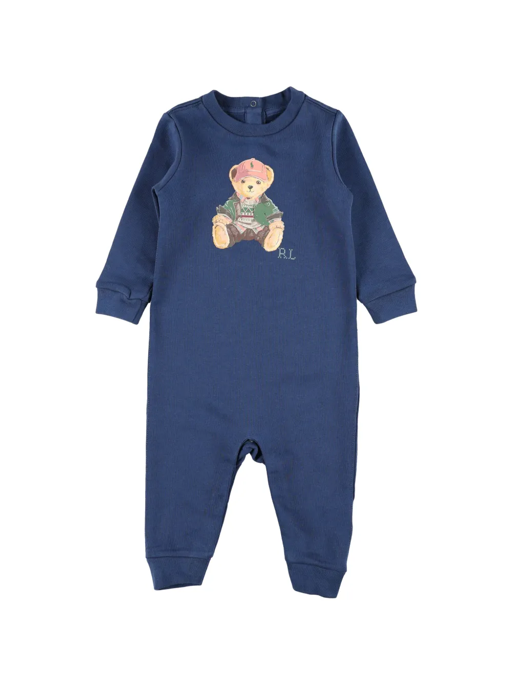 POLO RALPH LAUREN KIDS Polo Bear overall van katoenblend Blauw