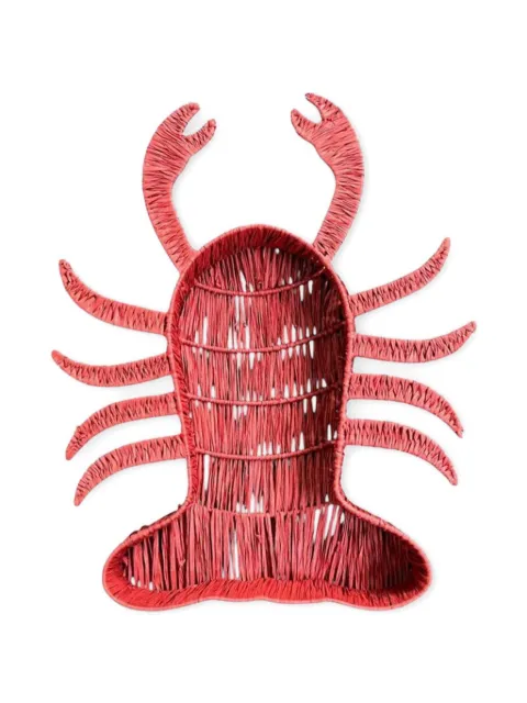 Les-Ottomans cesta con diseño entretejido