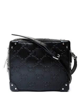 Gucci Pre-Owned レザー ショルダーバッグ | ブラック | FARFETCH JP