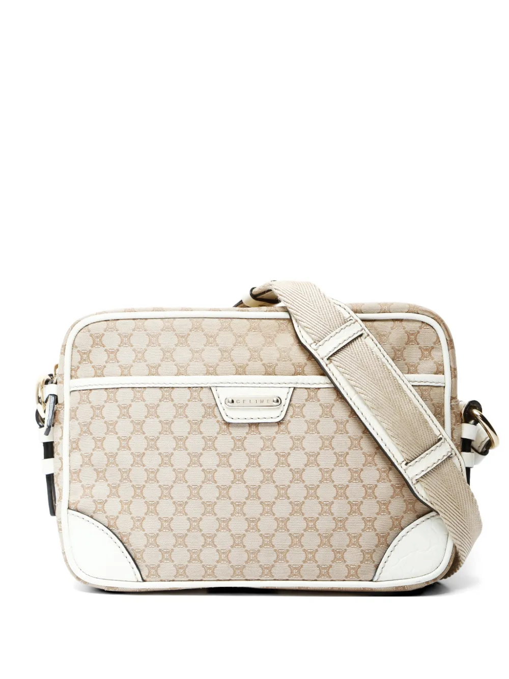 Celine Pre-Owned Macadam cross body bag - Toni neutri