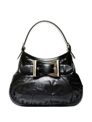 Gucci Pre-Owned GGマーモント ベルトバッグ | ブラック | FARFETCH JP