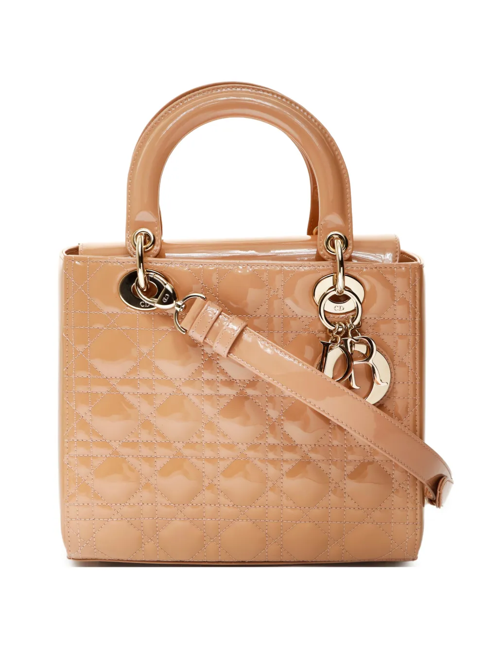 Christian Dior Pre-Owned Lady Dior two-way handbag - Toni neutri