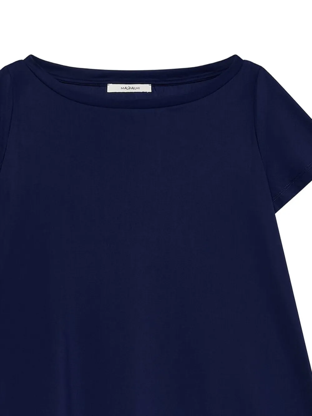 MALIPARMI T-shirt met boothals Blauw