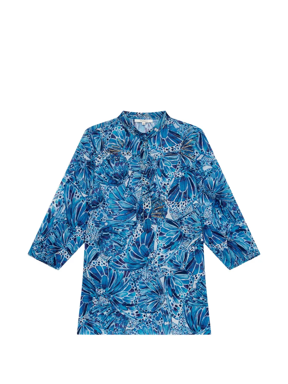 MALIPARMI Sweet Butterfly blouse - Blu