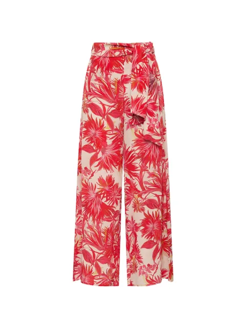 MALIPARMI floral-print palazzo pants
