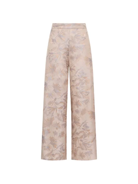 MALIPARMI floral-print trousers