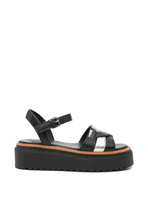 LIU JO logo-plaque sandals
