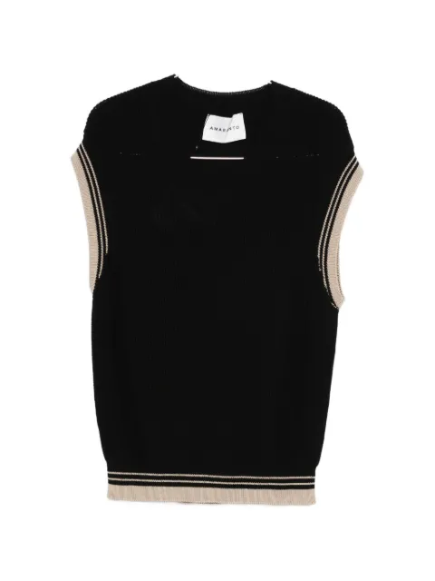 AMARANTO  V-neck vest