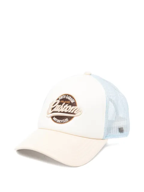 South garage logo-patch mesh-panel baseball cap